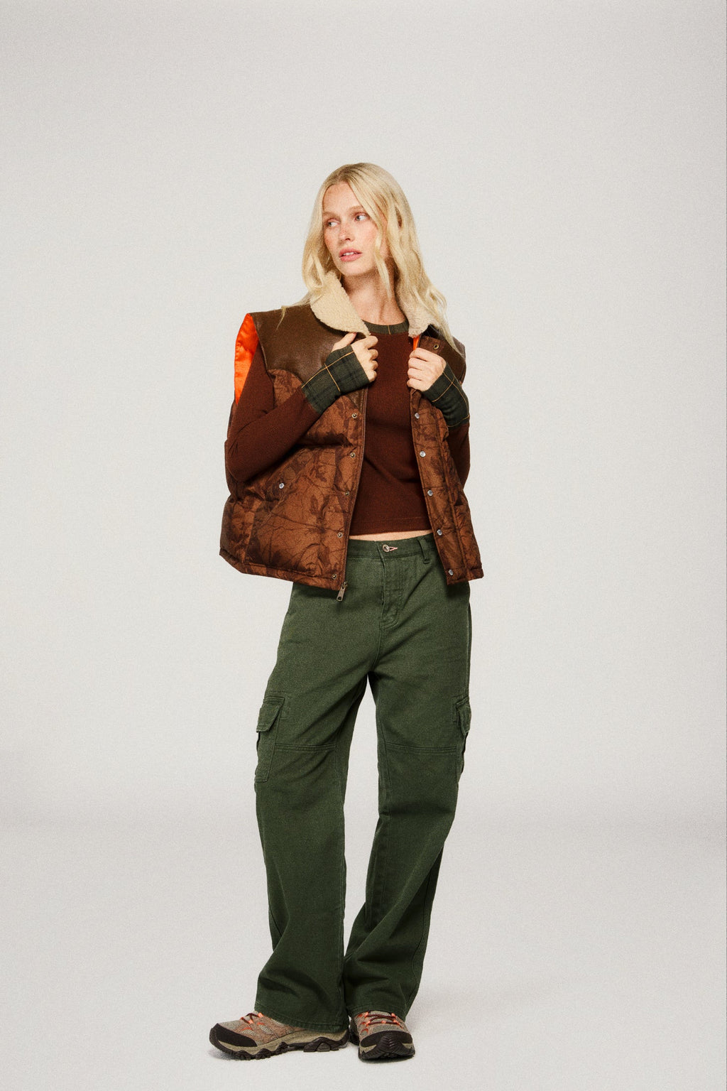 Mountain Puffer Vest - Lowcountry Camo