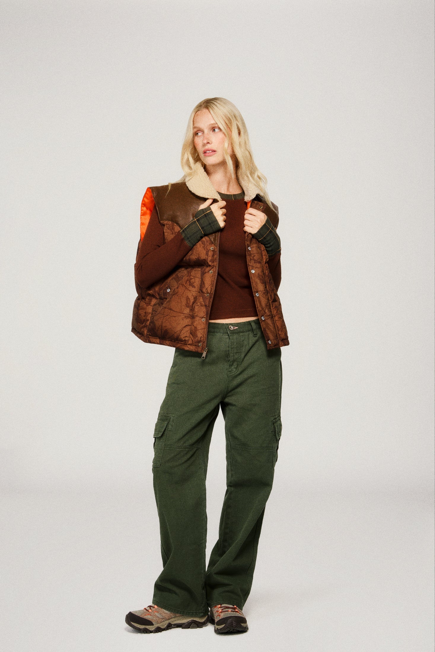 Mountain Puffer Vest - Lowcountry Camo