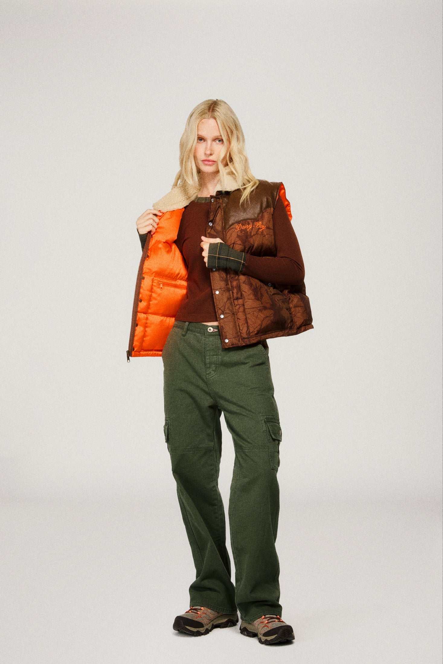 Mountain Puffer Vest - Lowcountry Camo