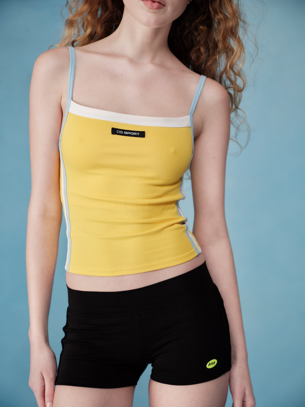 Square Neck Tank - Lemon Slice