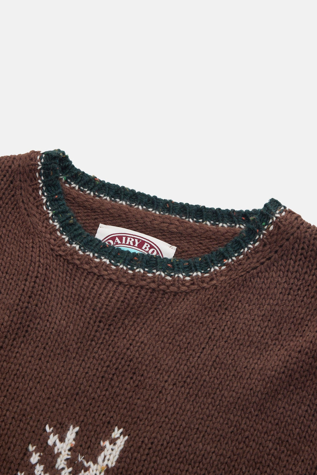 Deer Sweater - Worn Brown