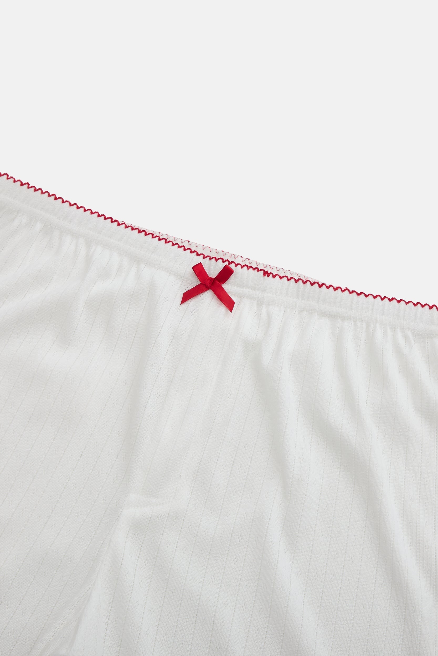 Pointelle Sleep Short - Cupid