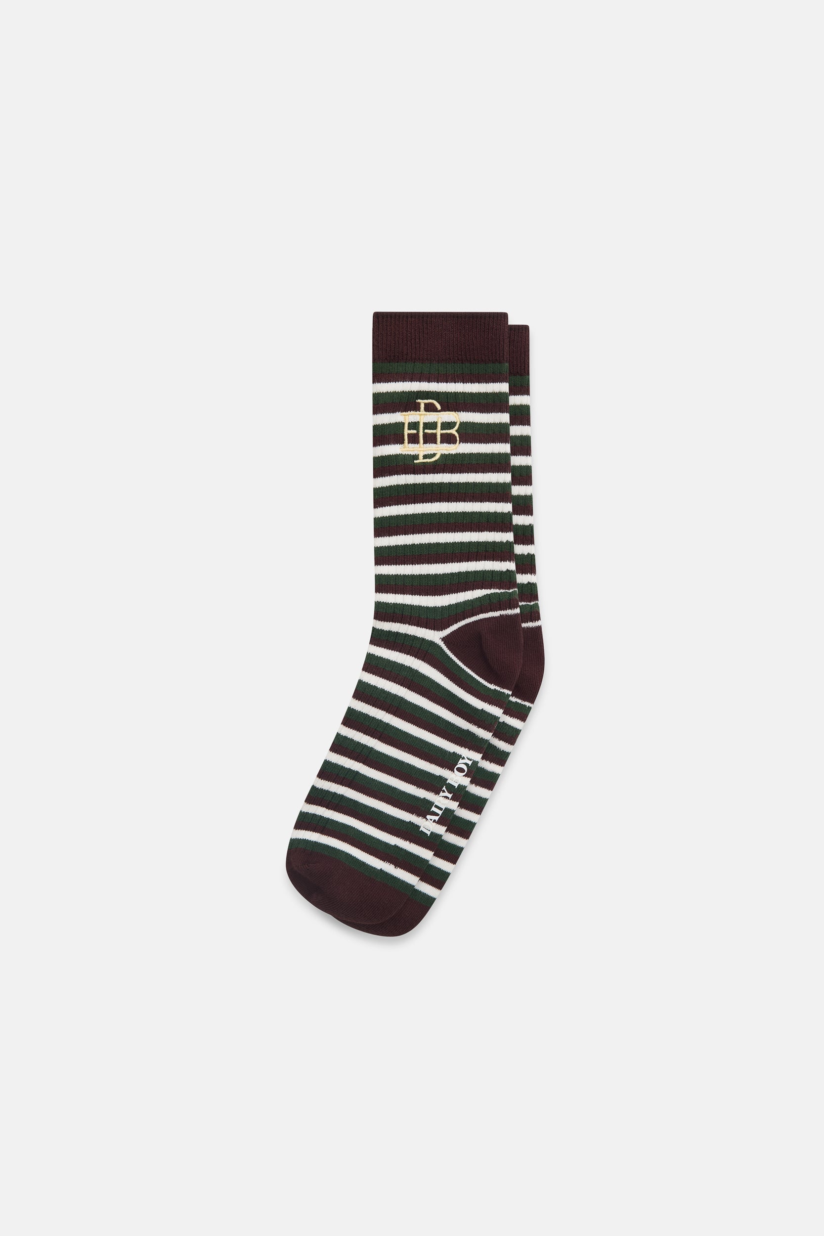 DB Logo Sock Set - Brown Multi