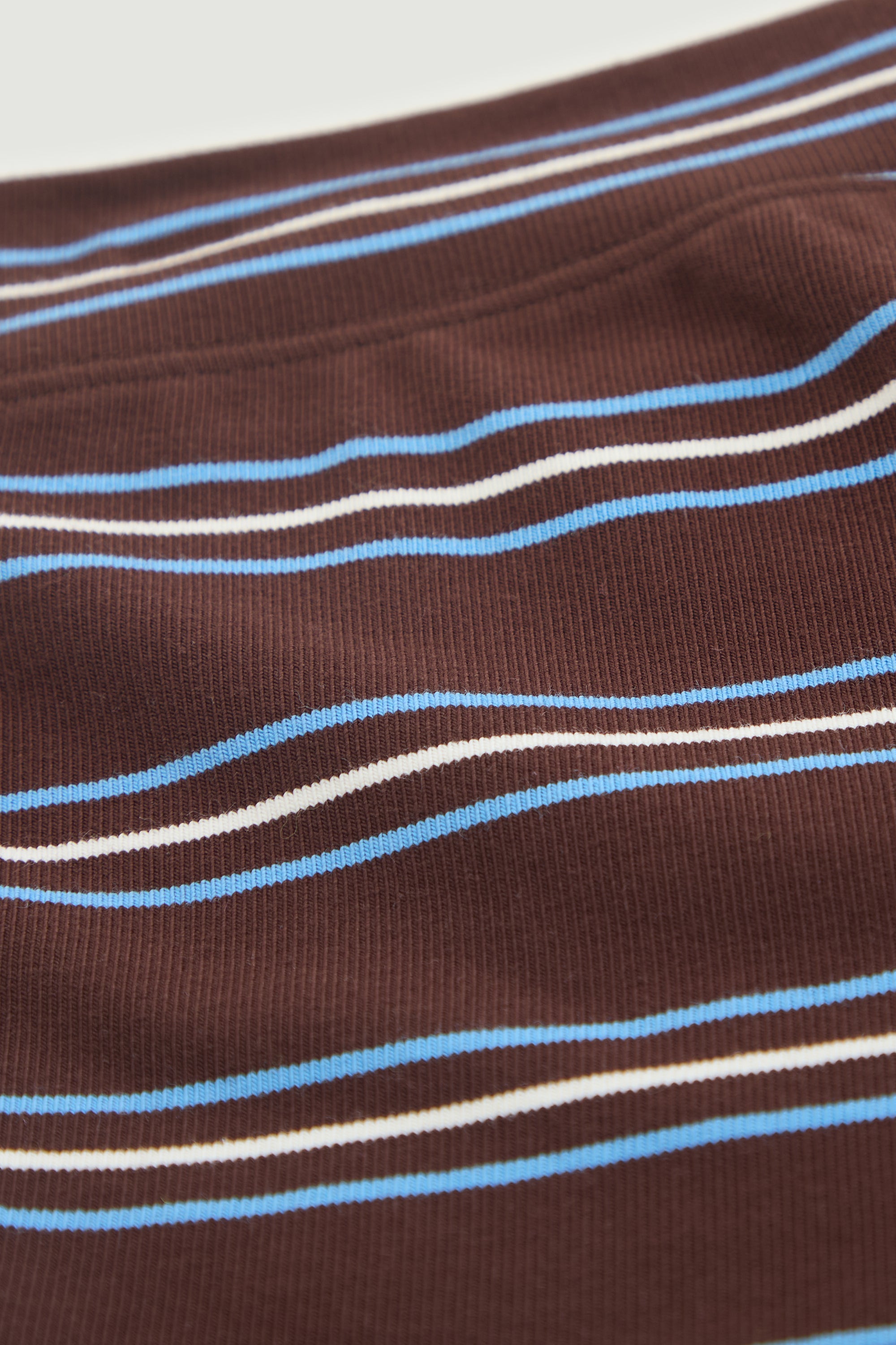 Cotton Mini Short - Hudson Stripe