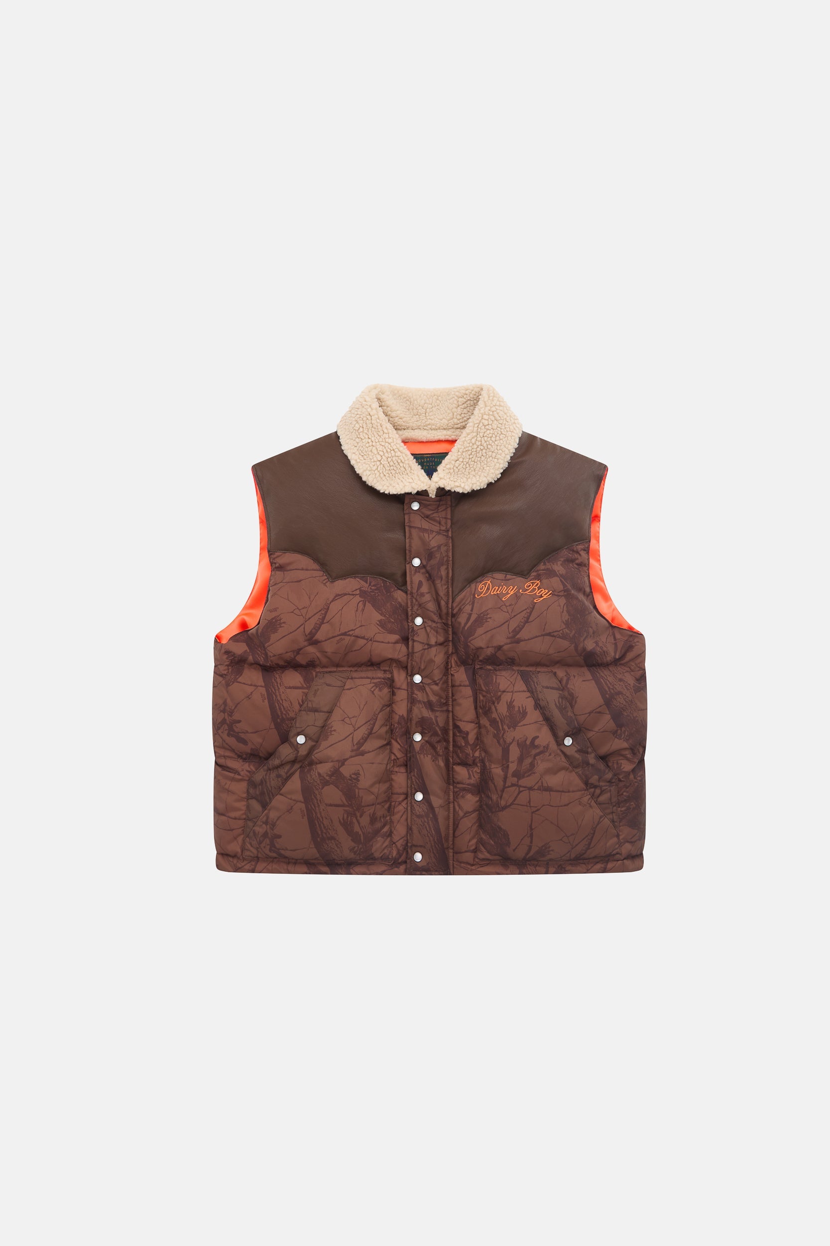 Mountain Puffer Vest - Lowcountry Camo