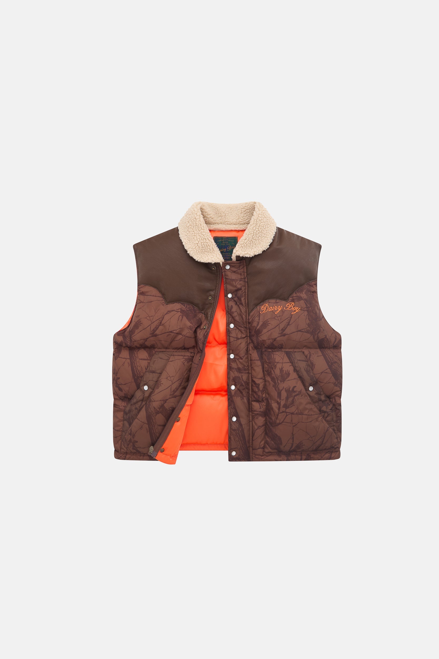 Mountain Puffer Vest - Lowcountry Camo