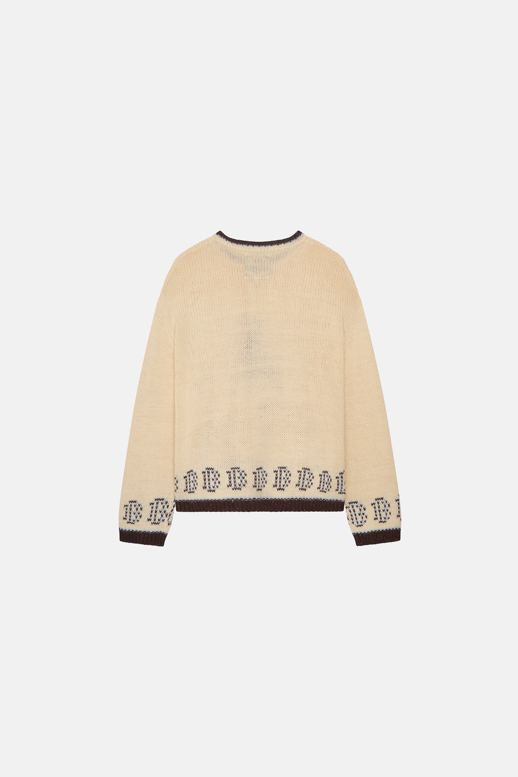 Deer Sweater - Soft Cream