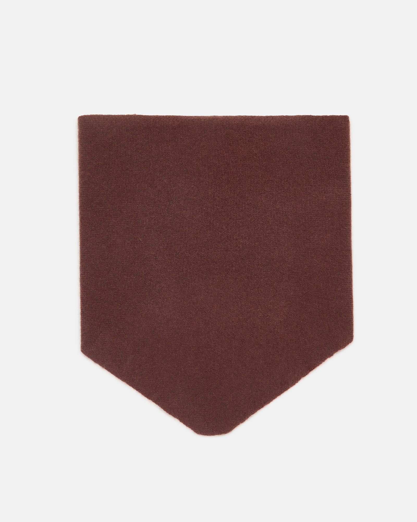 Cashmere Triangle scarf - Coffee