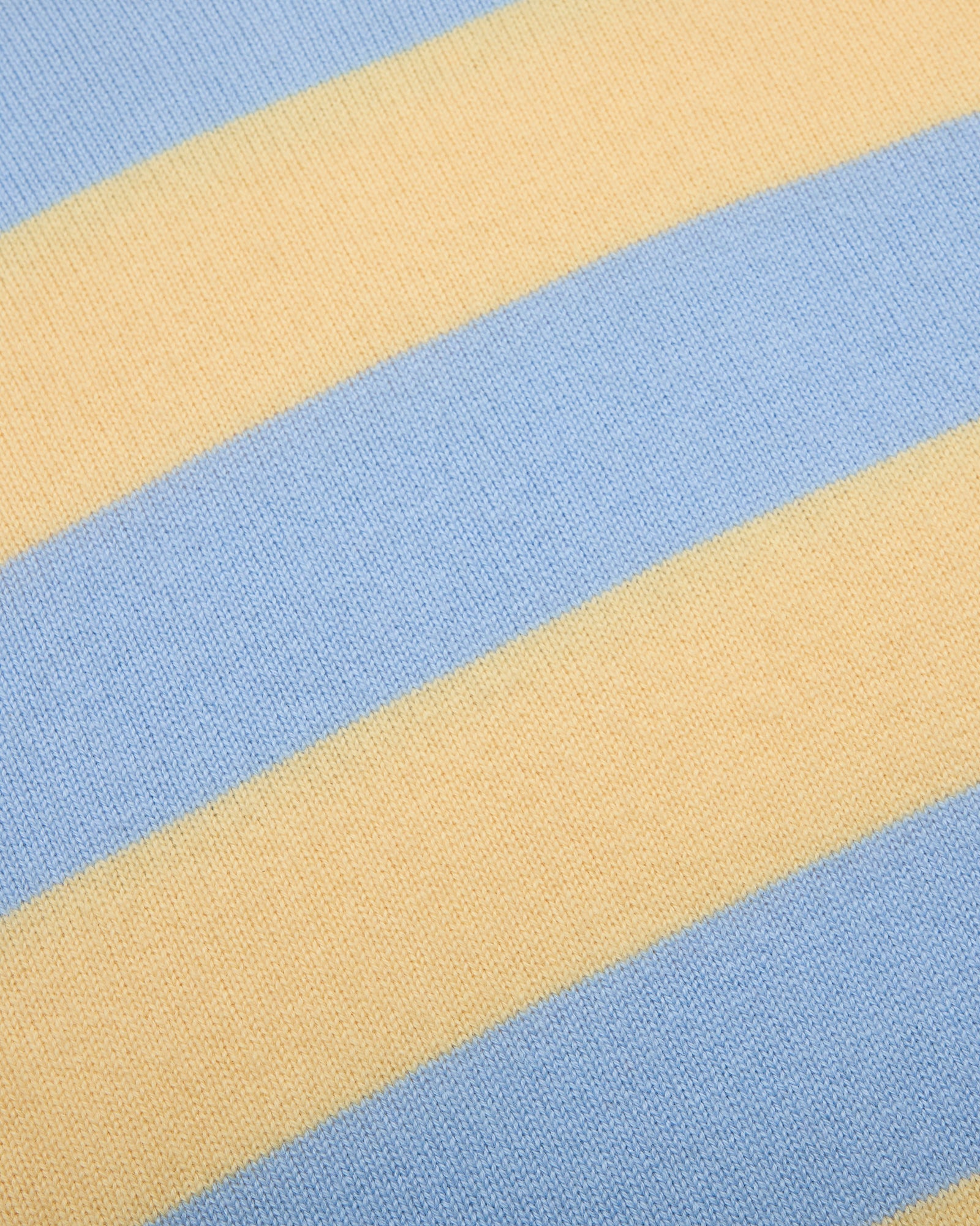 The Cashmere Pullover - Bluebird Stripe