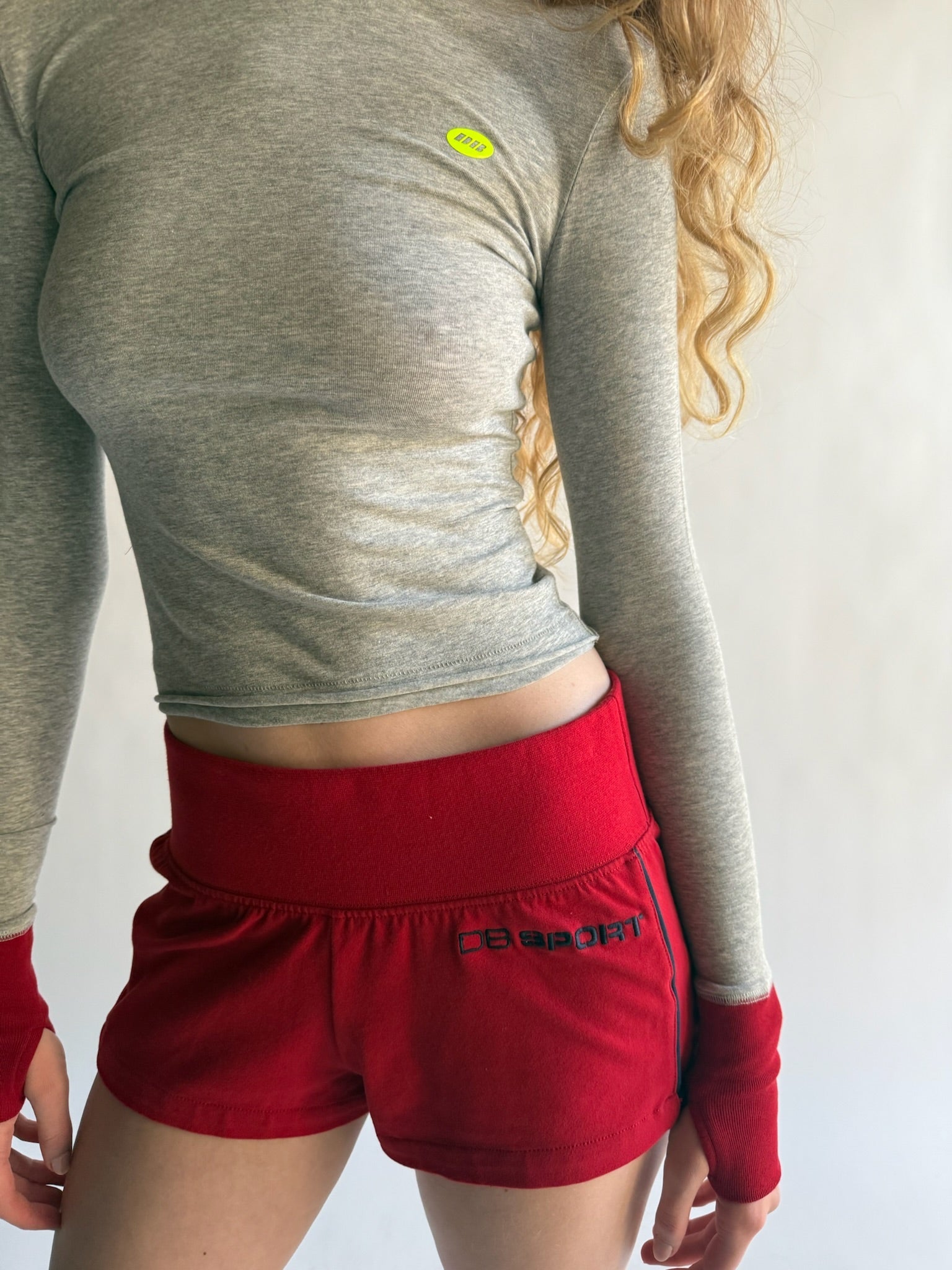 Low Rise Errand Short - Cherry Red