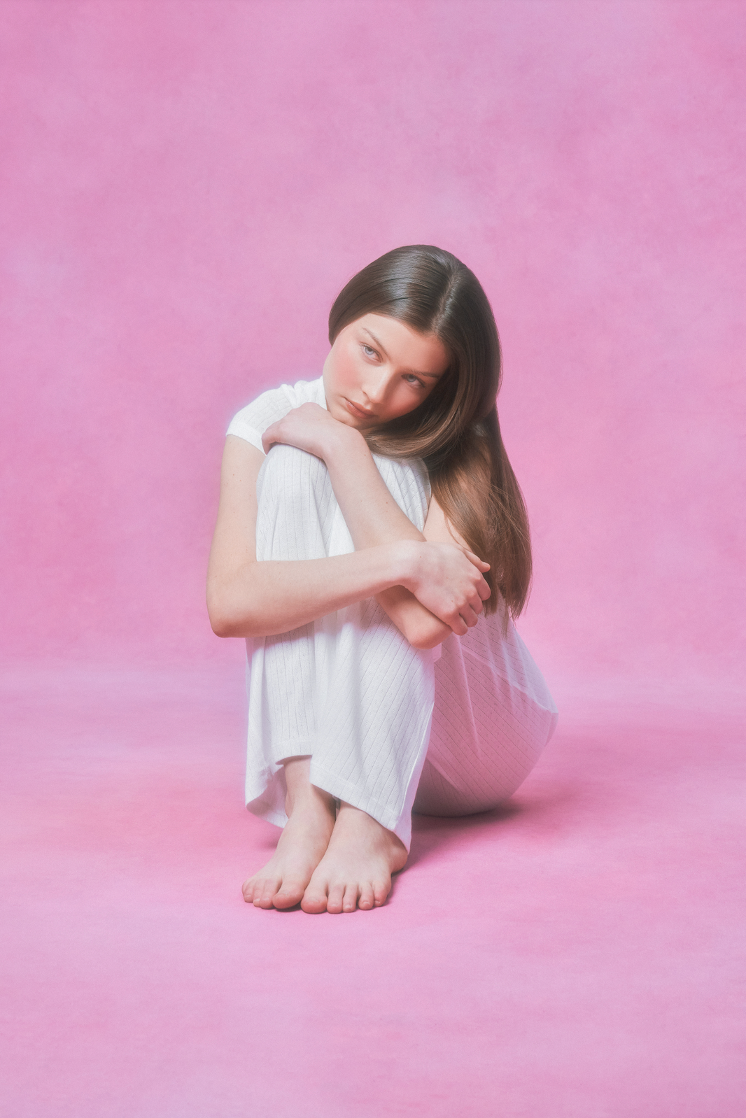 Pointelle Sleep Pant - Cupid