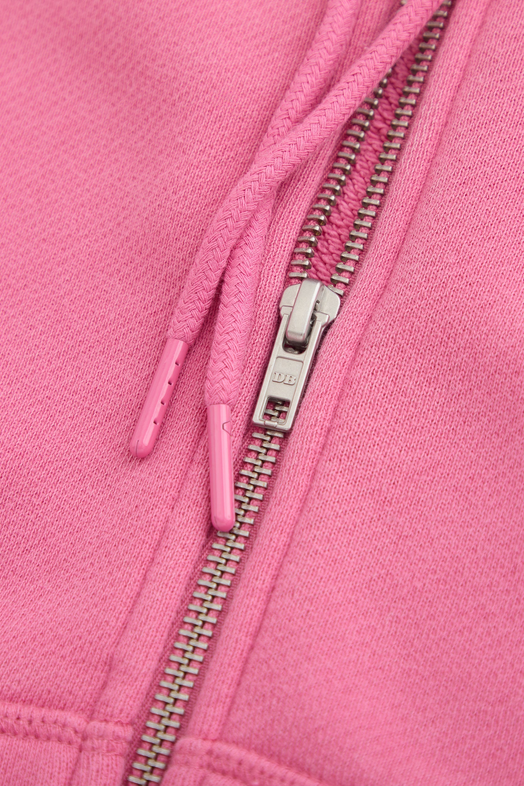Milk Bottle Cropped Zip Up - Strawberry Milk